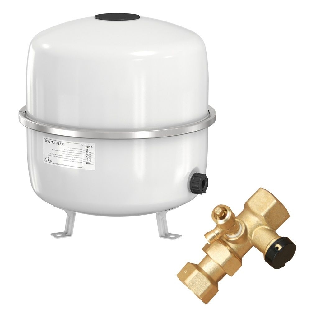 Flamco Contra Flex Membrane expansion tank heating & Solar 12 80