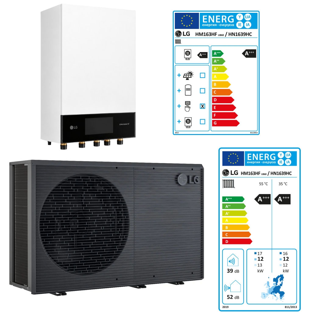 LG Luft Wasser Wärmepumpe THERMA V R290 Komplett Paket Monoblock | eBay